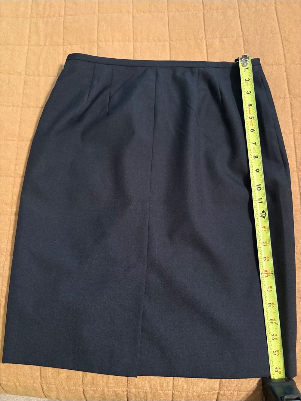 Ann Taylor Navy Pencil Skirt